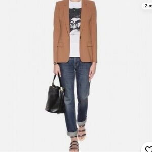 Marc by Marc Jacobs Annie Boyfriend Cropped Mid-Rise Relaxed Jeans-Benji Sz 29